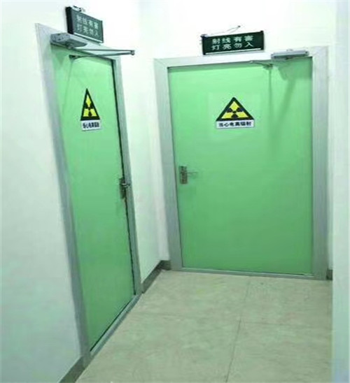 成都厂家定制防 辐射铅门 CT室铅门 放射科射线防护施工